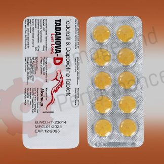 Cialis 20mg and 60mg Dapoxetine